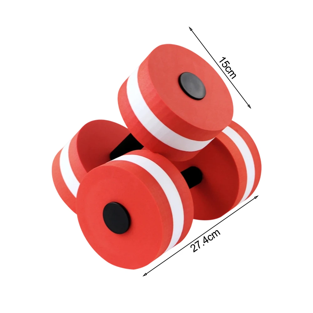 Fun Engaging Pool Exercise Tools Water Dumbbells Pool Dumbbells Floating Dumbbells Low-impact Resistance Lightweight Grip