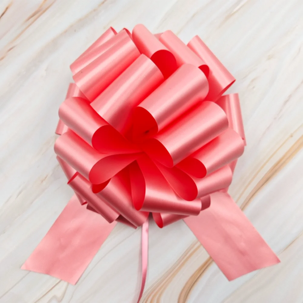 12 Inch Large Ribbon Wedding Car Decoration Pull Flower Gift Wrapping Ornament Party Celebration Festival Decor