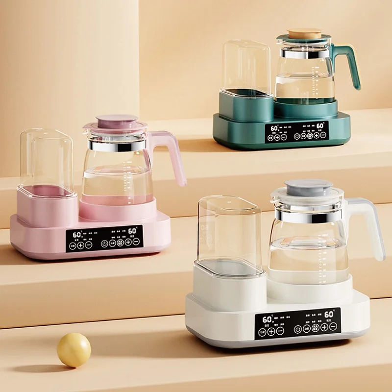 1.3L Baby Electric Kettle Home Milk Regulator Smart Insulated Bottle Sterilizer 2-in-1 Machine Warming Milk Multifunction 220V