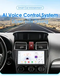 2din Auto Android Radio for Subaru Impreza WRX STI Forester 2016 XV Crosstek 2018 Car Radio Multimedia Video Player GPS Audio