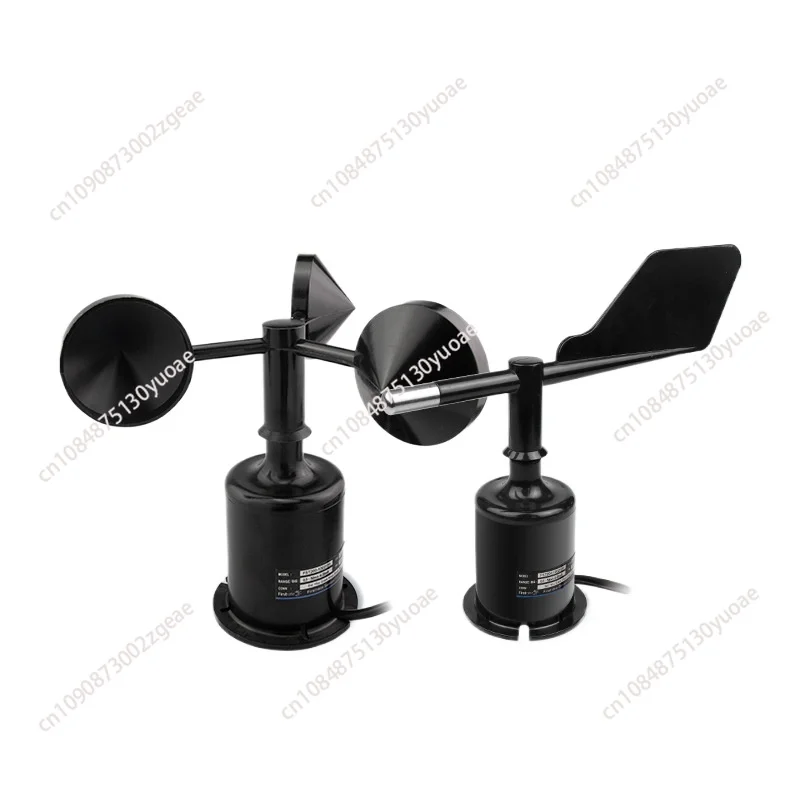 Polycarbon Wind Speed Sensor, RS485 Outdoor Weather Environment Tower Crane