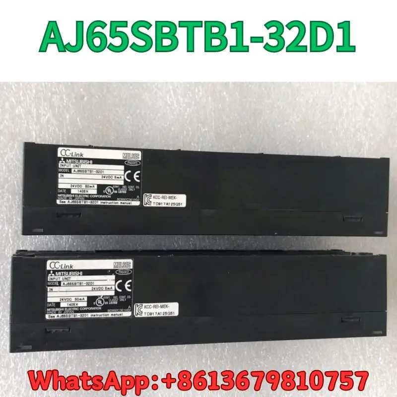 second-hand CC-Link  AJ65SBTB1-32D1 test OK Fast Shipping