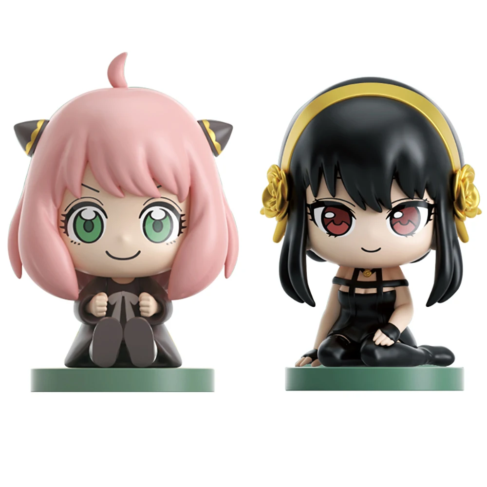 جديد وأصلي EAKI SPY×Family Sitting Series صندوق أعمى Anya Forger المقتنيات أنيمي الطرفية الحلي هدايا مثالية لمحبي #4