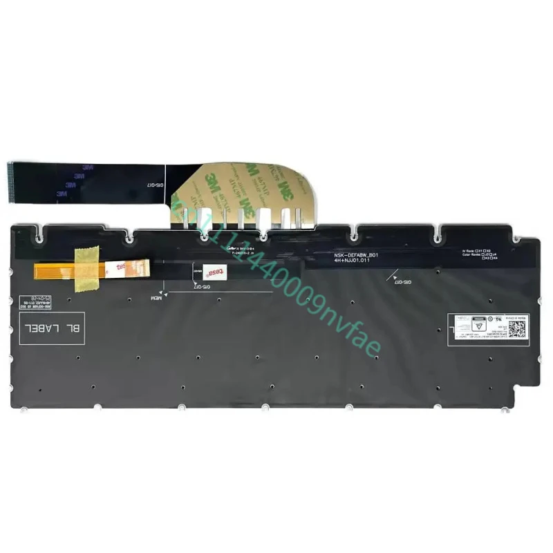 US For Dell Alienware 16 Aurora AC16250 16X Aurora AC16251 Gaming Laptop Keyboard RGB Backlit 0.3