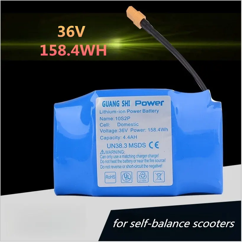 For SAMSUNG 36V Electric Scooter/ Self-balance Scooter Power Bank 4400MAH 6600MAH Li-ion Battery Standard XT60(customizable)