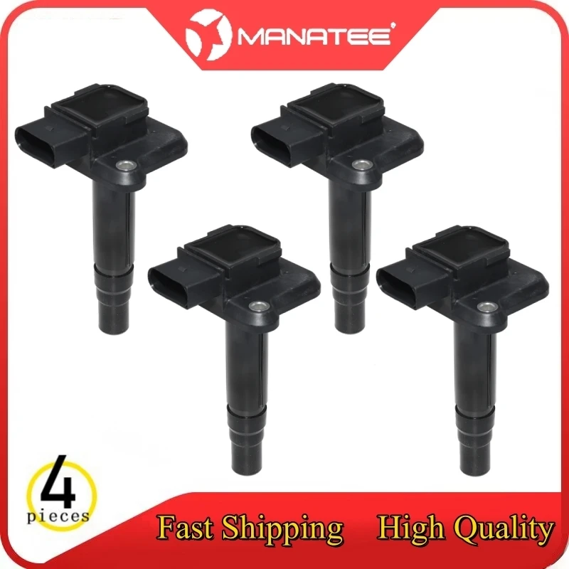 

4PCS Auto Ignition Coil For AUDI A4 A6 A8 RS6 S6 S8 TT 2000/ VW BEETLE GOLF JETTA PASSAT SHARAN 2002-2006 2007 06B905105 CM11201