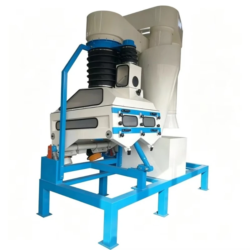 2026 Wheat Paddy Maize Grain De-stoner, Mustard Sesame Clover Quinoa Ormosia Oil Seeds Gravity Grader Destoner Machine for Sale