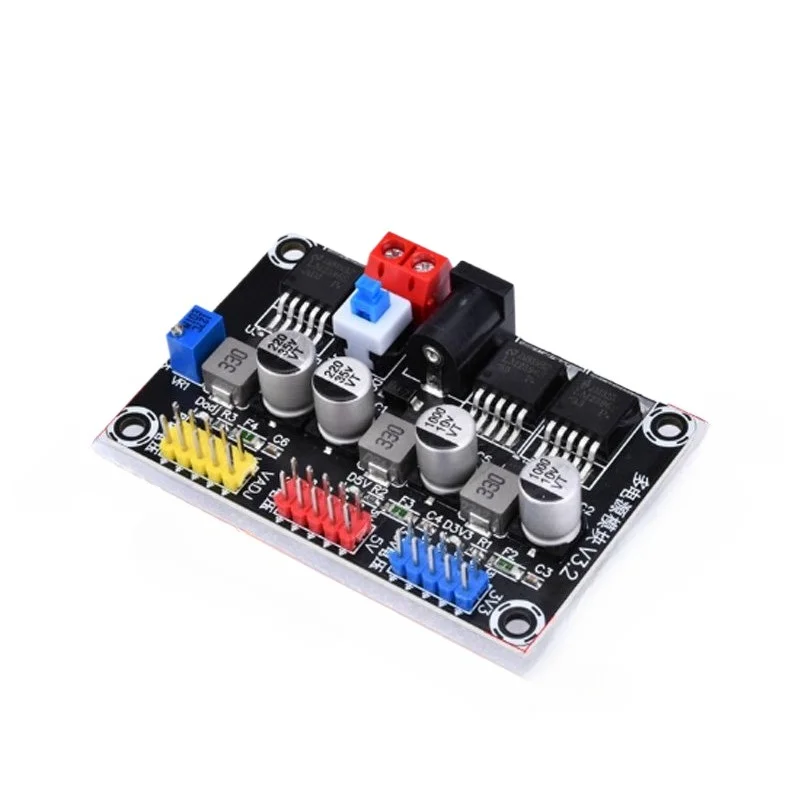LM2596 DC-DC Buck Converter Module 5Pcs 7-25V to 3.3V/5V Adjustable for Arduino Smart Car