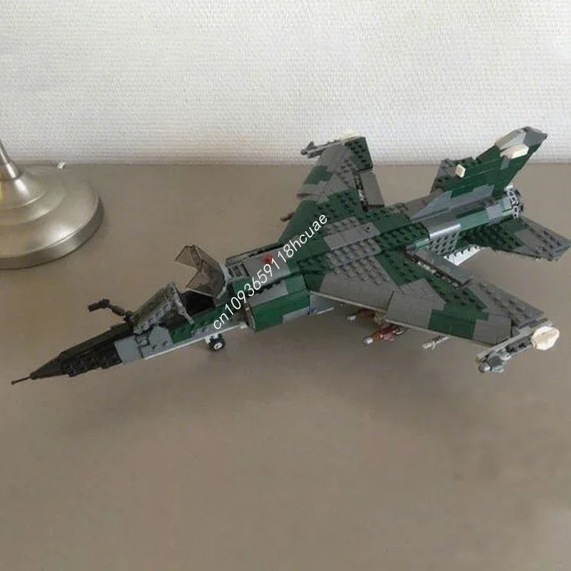 997pcs MOC Dassault Mirage F1 CR nan Building Blocks Christmas Gift Pattern recognition enlightenment toys Advanced Display