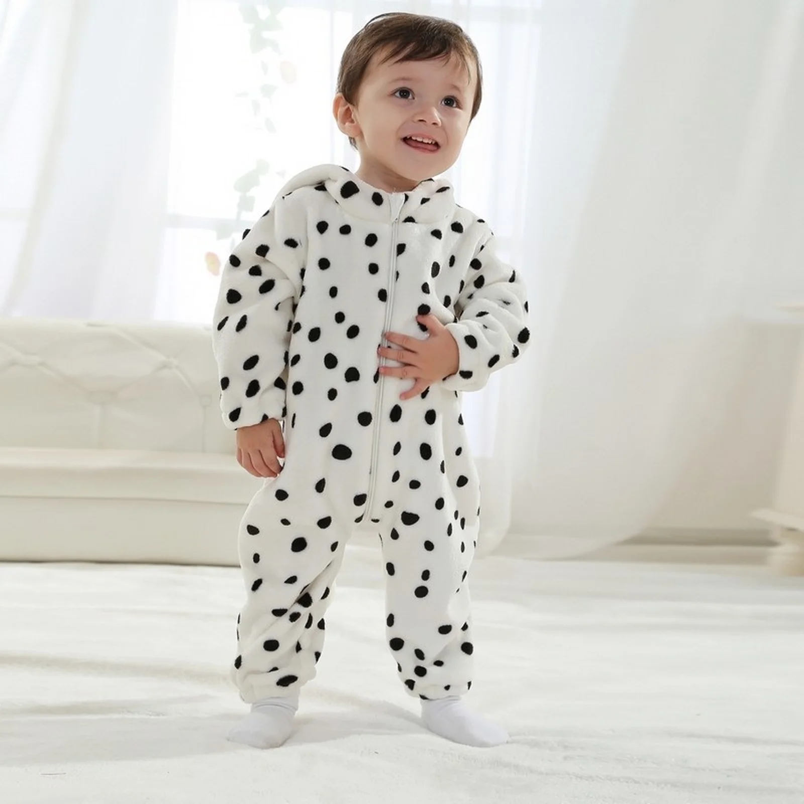 

1 шт., комбинезон для новорожденных девочек и мальчиков, комбинезон для младенцев, утепленный комбинезон с капюшоном, осенне-зимняя одежда для новорожденных, одежда для маленьких девочек 2025