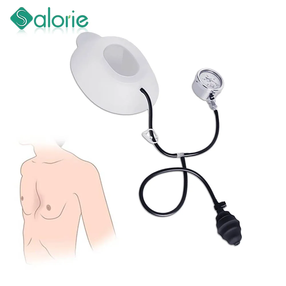 Pectus Excavatum Orthosis Brace, Pectus Excavatum Vacuum Bell, Sternal Depression Support for Sunken Chest, Chest Correction