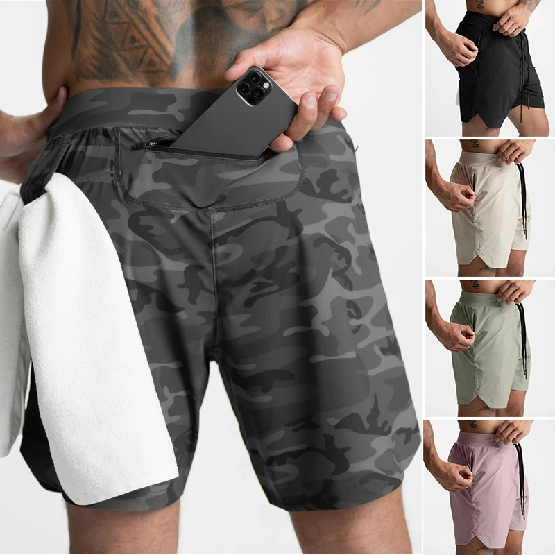 Summer Men Shorts Gym Sports Athletic Running Shorts Fitness Beach Shorts Basketball Jogging Shorts Large Size Loose Short Pants