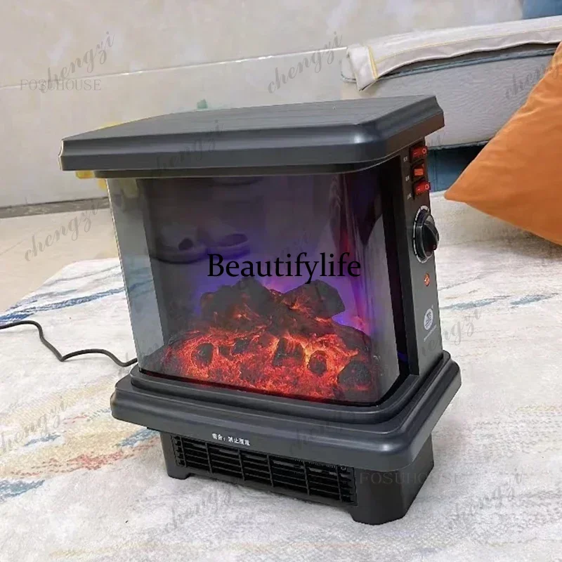 European Style Fireplaces 3D Decorative Fake Fireplace  Heater Small  Heater for Living Room Decorate Home K R a95