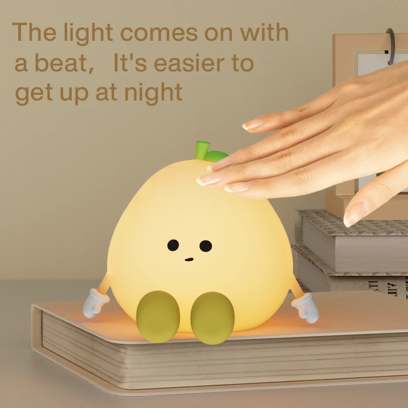 الإبداعية ضوء الليل سيليكون حماية العين مصباح ثلاثة والعتاد قابل للتعديل حامل هاتف المحمول الحنفية بوميلو سيليكون ضوء الليل