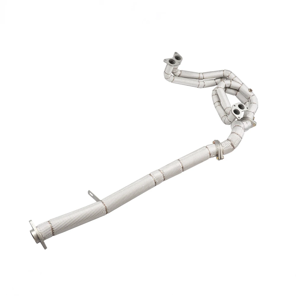 

High Performance Stainless Steel Unequal Length Exhaust Header Manifold With Downpipe