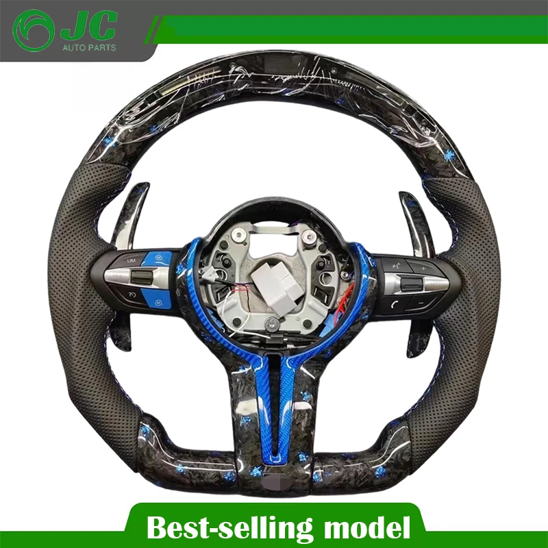 

Steering Wheel For BMW F Series F10 F20 F25 F30 F32 F33 F34 F35 F36 E70 E71 M3 M5 X1 X3 X4 X5 X6 X7 (Customizable)
