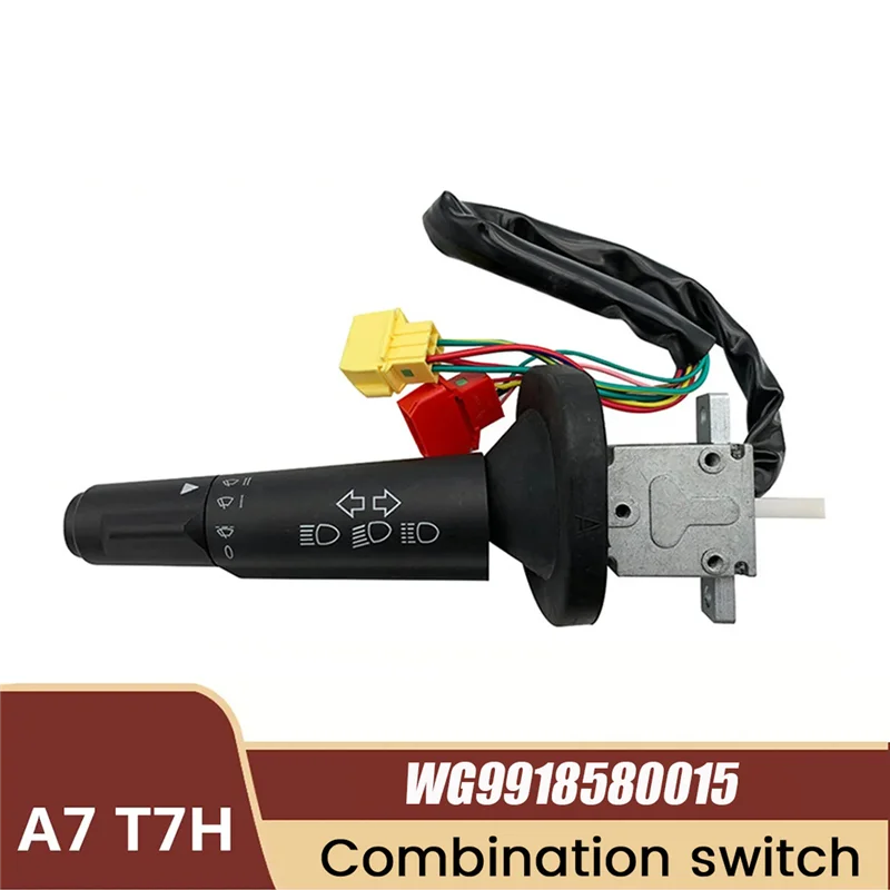 Car Turn Signal Wiper Switch WG9918580015 for Sinotruk Howo A7 T7H Truck Steering Column Combination