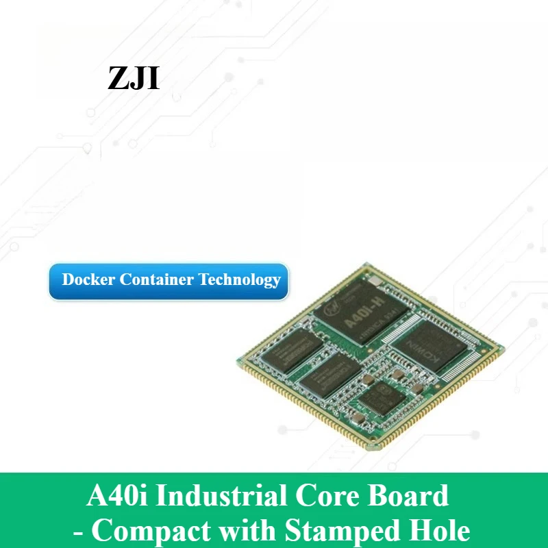 

SOM-TLA40i-L Allwinner A40i Industrial Core Board, 100% Domestic, Quad - core A7 ARM @1.2GHz, with Linux, Compact Size