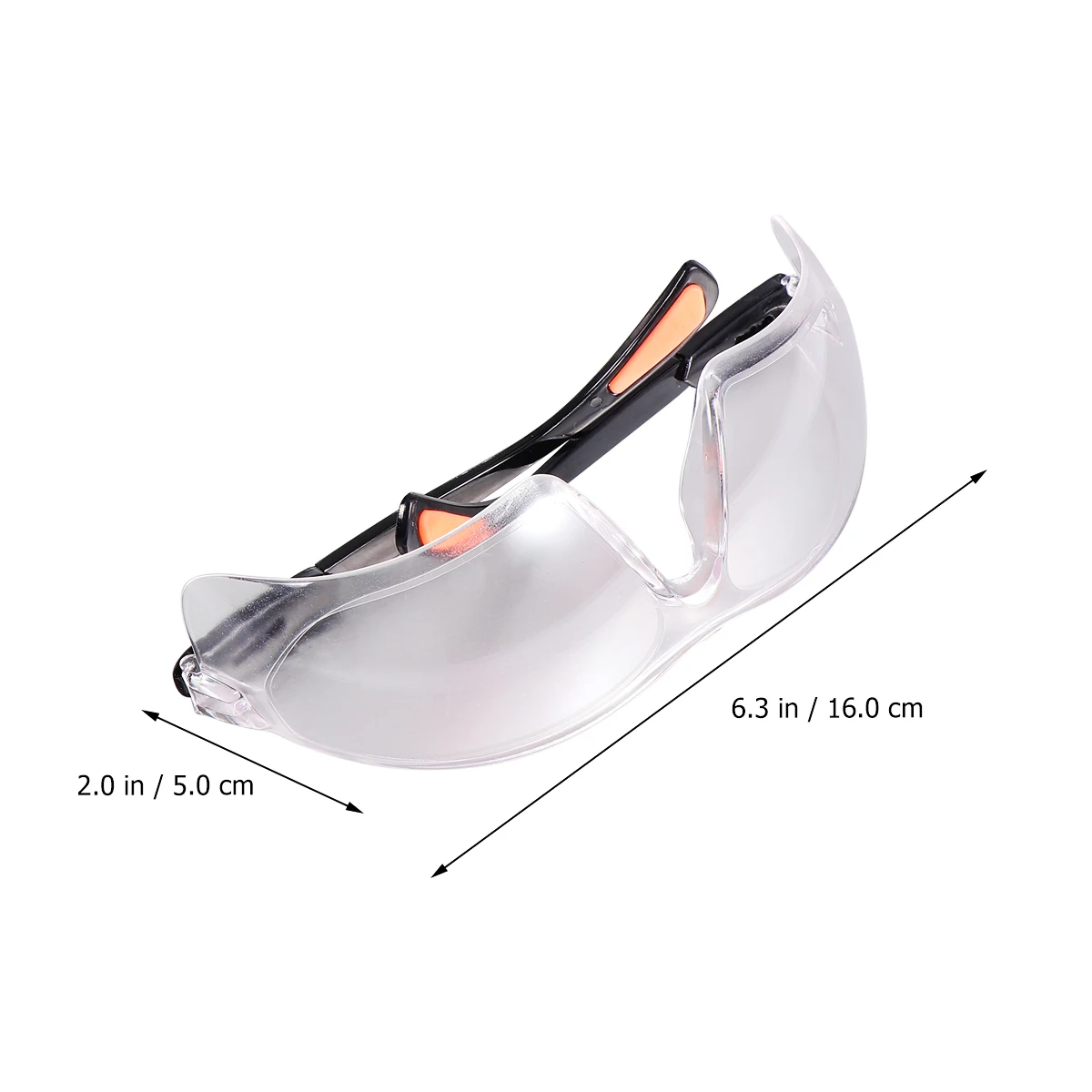 

3pcs Disposable Clear Goggles Protective Eyeglasses Spittle Baffles Outdoor Riding Glasses for Women Men