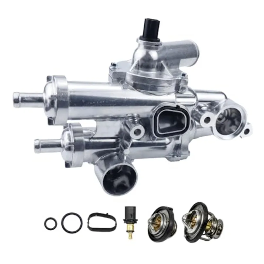 

Thermostat Housing Assembly, Thermostat Kit 68003582AB Compatible For JEEP COMPASS 07-17, For DODGE JOURNEY 09-20, JEEP PATRIOT