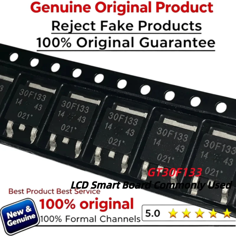 5-10-50-100pcs 100% New Imported Original  GT30F133  30F133   LCD Smart Board Commonly Used TO-252