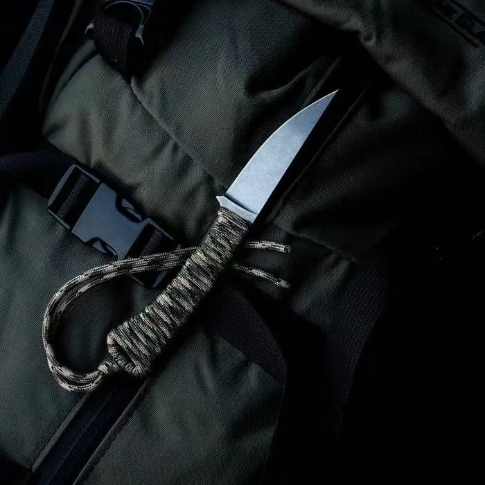 

Прямой нож для кемпинга, рыбалки, карманный нож для выживания в дикой природе, EDC, тактический нож, лезвие 440C, охотничий боевой защитный нож