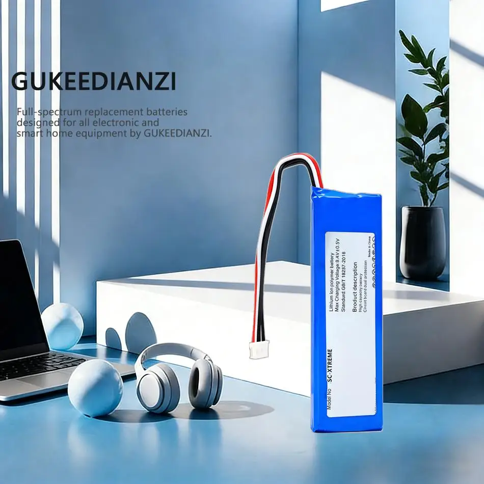 

Аккумулятор для Bluetooth-колонки Xtreme2 5200 мАч для JBL Xtreme 2 Sun-Inte-103 2INR19 66-2 ID1019