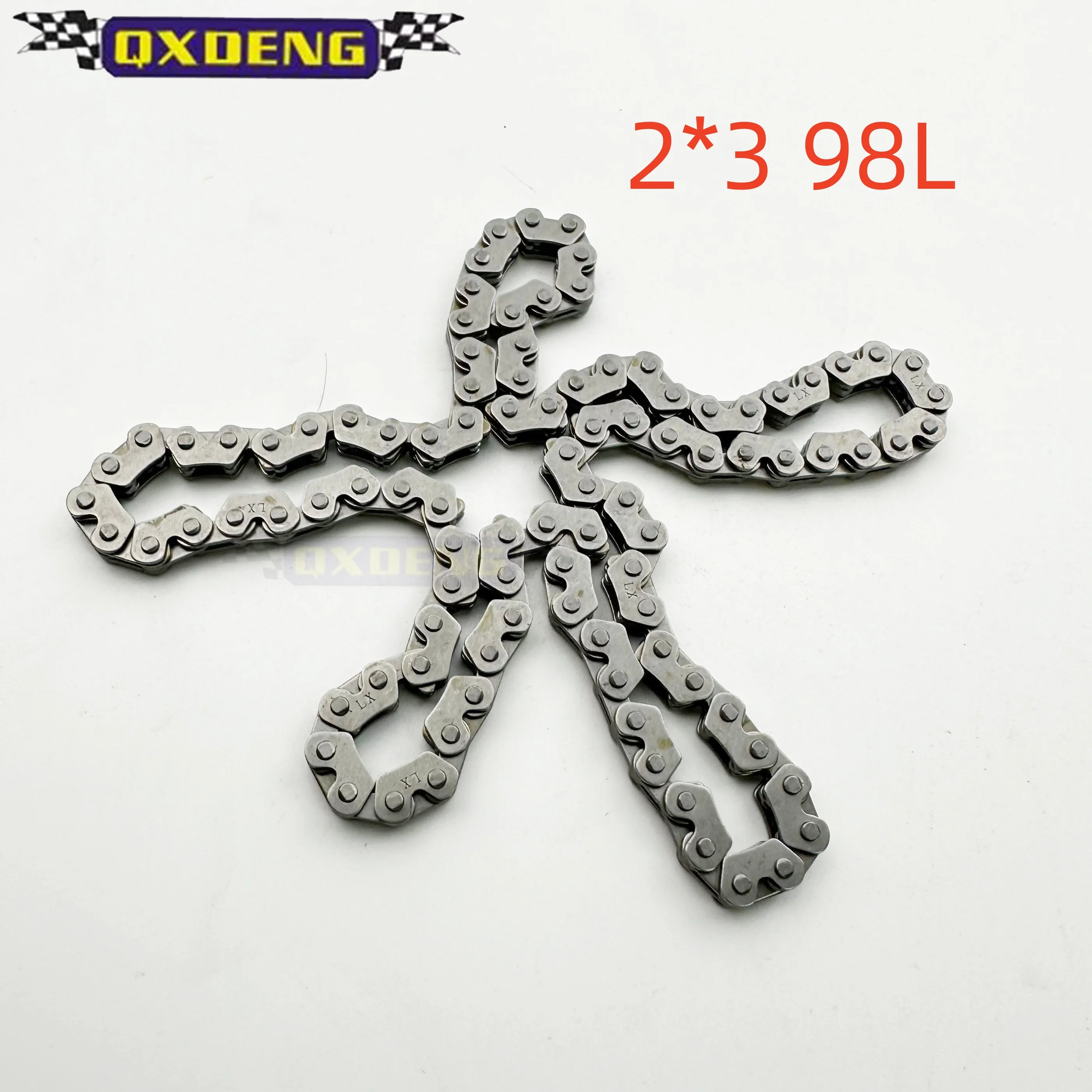 For CN250 CF250 250 250CC Kazuma ATV UTV Scooter  2*3 98L Timing Chain