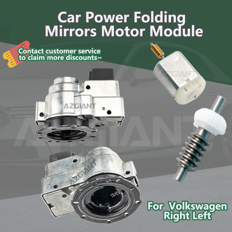 20843104/GM0817558 Car Power Folding Unit Mirror Motor R L For Volkswagen Multivan Caravelle Transporter T5 T6 2003-2015-2024
