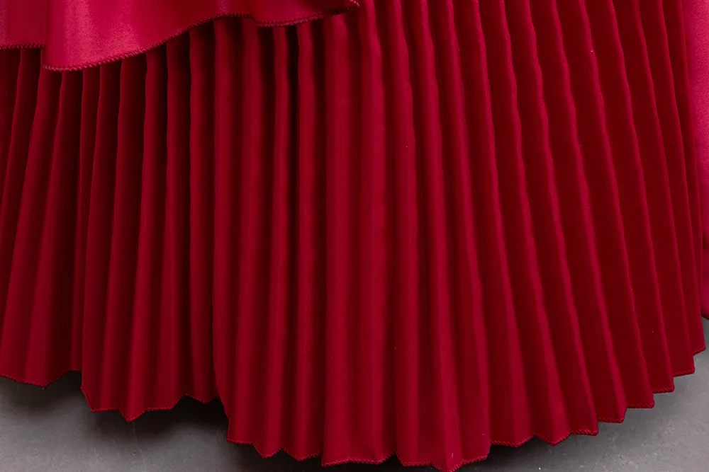 فستان أنيق لحفلات عيد الميلاد للأطفال فستان الأميرة مطرز بالزهور للفتيات لحفلات أعياد الميلاد وحفلات الزفاف والعام الجديد #6