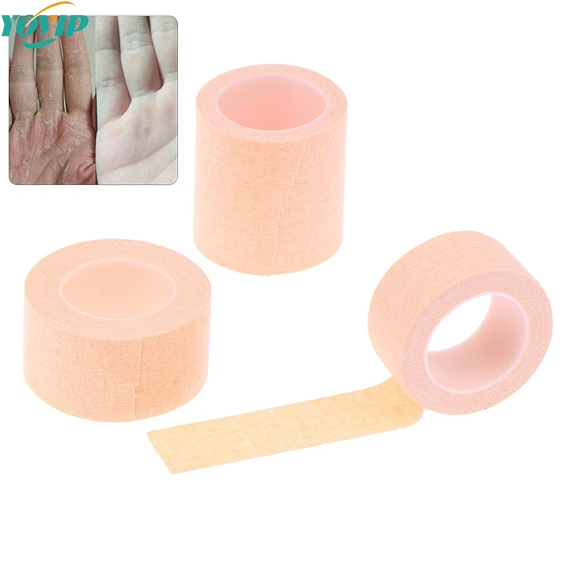 Skin Color Cotton Nail Tape For Guzheng Guitar Adhesive Finger Tape Instrument Anti-Crack Cotton Tape For Fingers