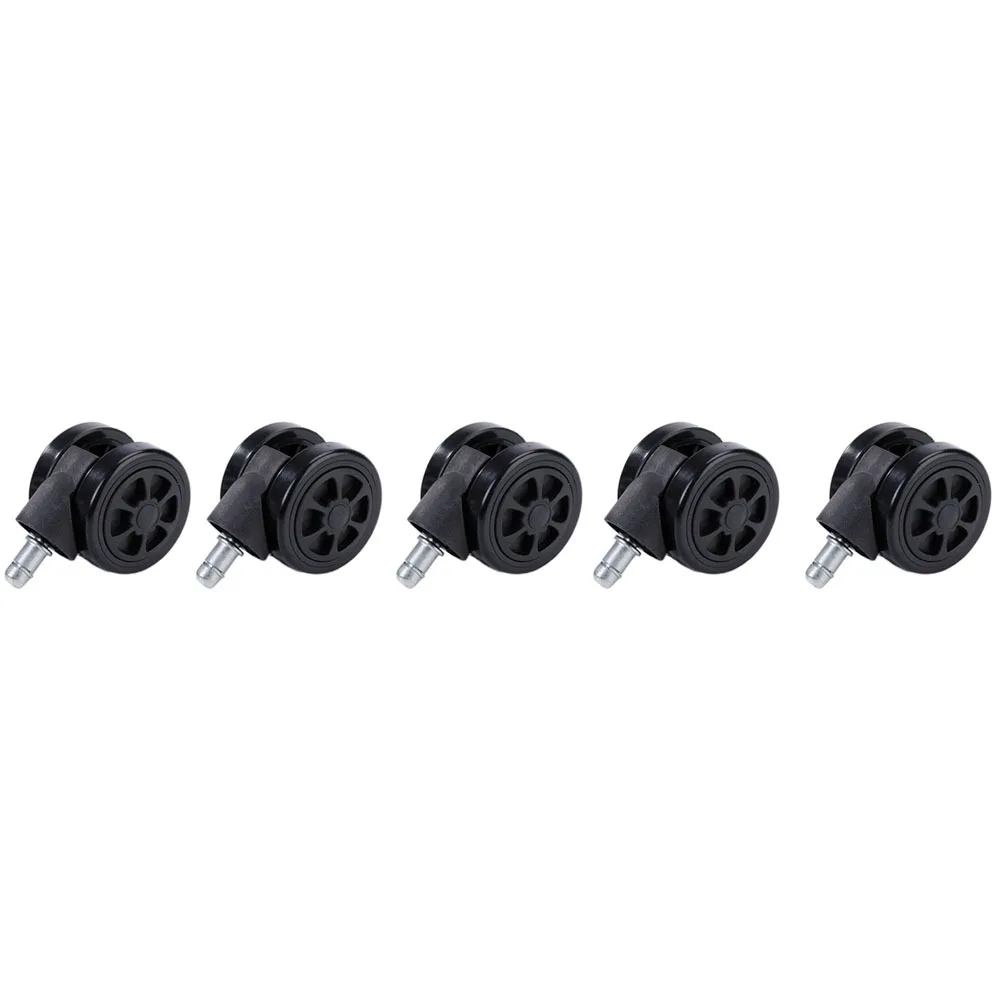 Quiet 360 Degree Swivel Smooth Wear-resistant Luggage Wheels Sturdy Removable Furniture Casters Furniture Accessories