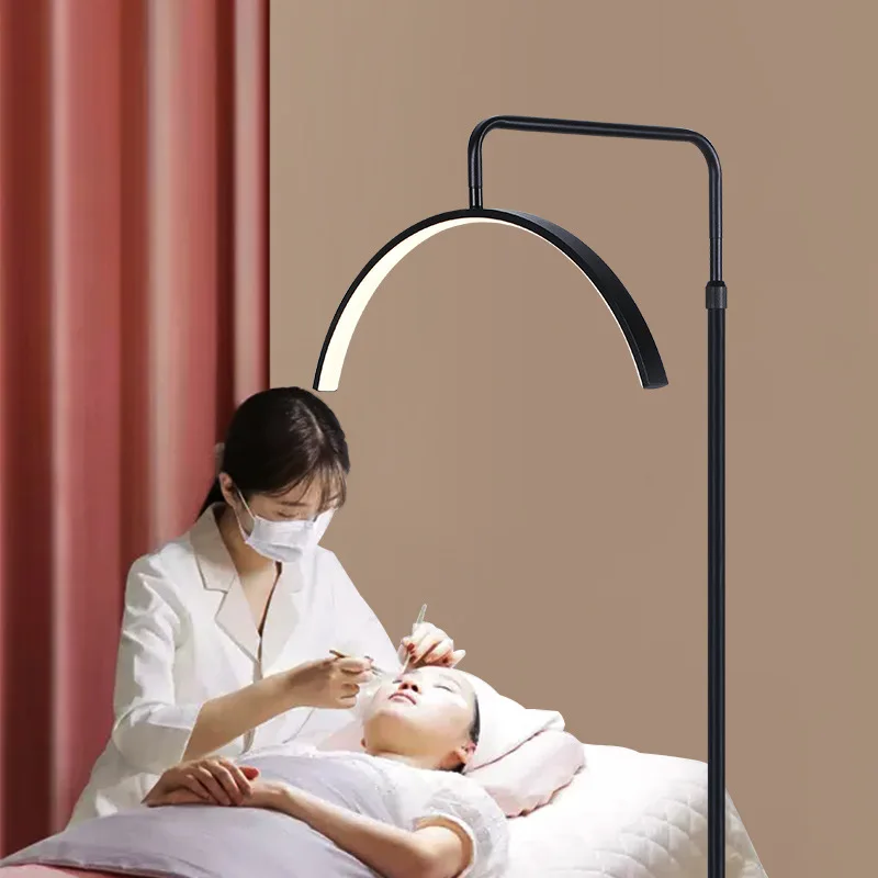 Embroidery lamp U-shaped floor lamp eye protection manicure work eyebrow grafting enlargement special lamp