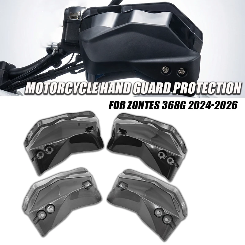 

For Zontes 368G 368 G G368 368g ZT-368G 2024-2026 Motorcycle Hand Shield Guard Handguard Protection Extension