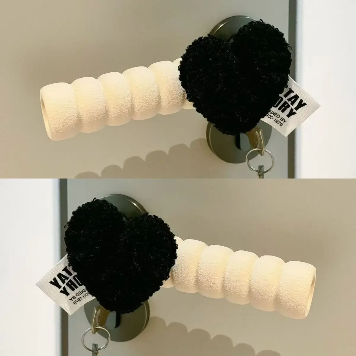 Protective Cover for Door Handle Decorative Door Handle Anti-collision Cover Anti-static for Bedroom Door Bathroom Door