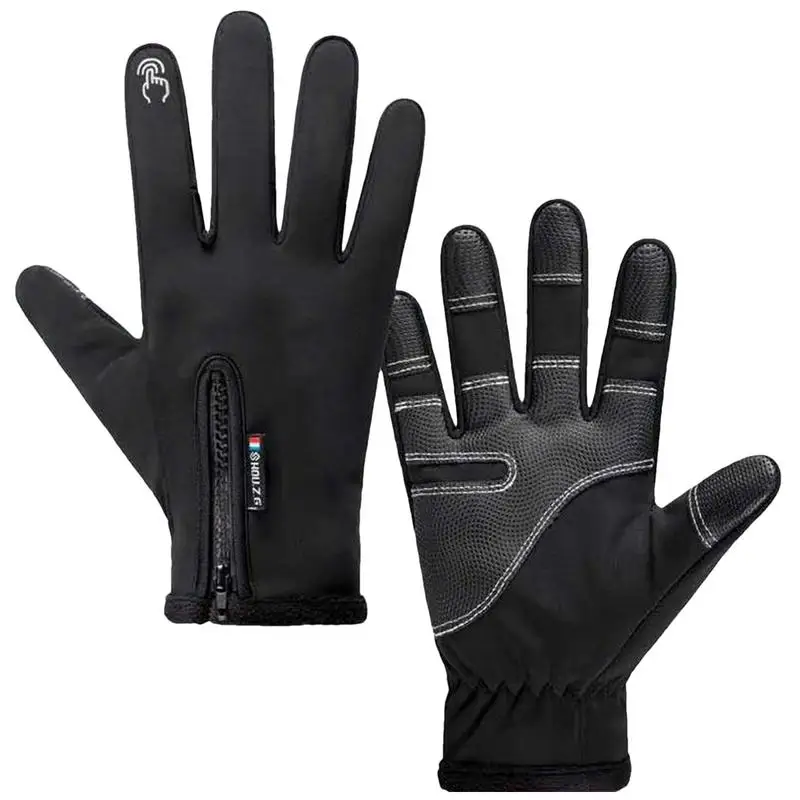 

Touchscreen Warm Gloves Outdoor Cycling Driving Waterproof Cold Gloves Windproof Non Slip Women Men Winter Ski Gloves