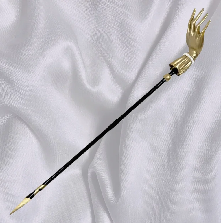 

Cabernet Cane Staff Path to Nowhere Cosplay Prop 43.3'' Game Role Play Accessory for Halloween Christmas Fancy Parties