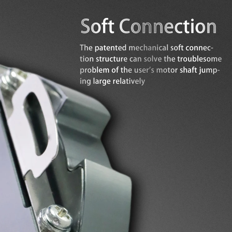 Optischer Encoder, 58 mm Durchmesser, 15 mm Welle, PN58, Inkremental-Drehgeber, leichter rotierender elektrischer Encoder