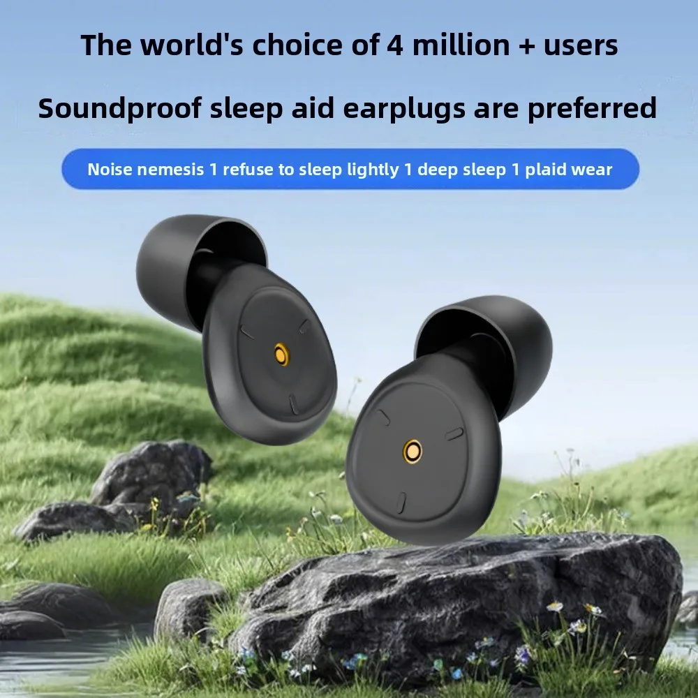 Noise Reduction Filter Earplugs for Sleep,Dedicated To Silent Protection, Noise Reduction Silicone Earplugs for Noise Prevention