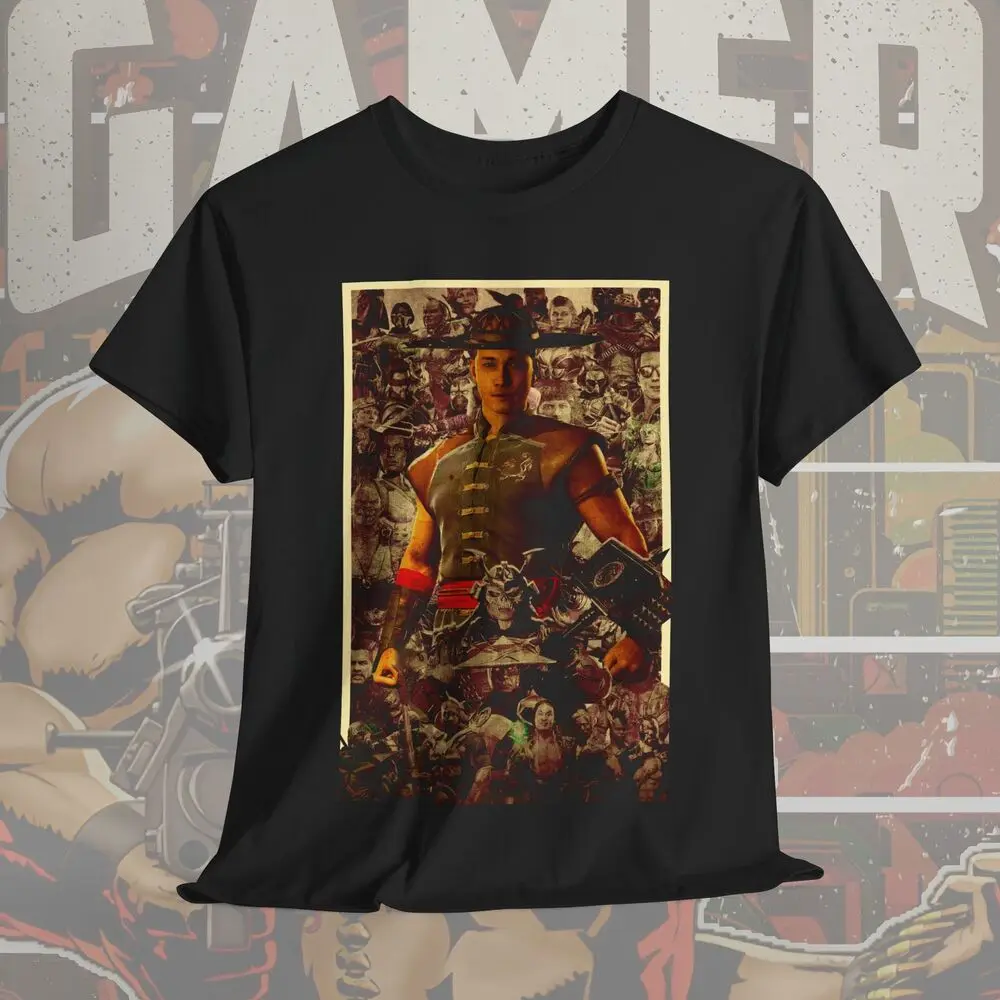 Kung Lao MK1 Mortal Kombat Game Shirt Collection, Gaming Unisex T-Shirt