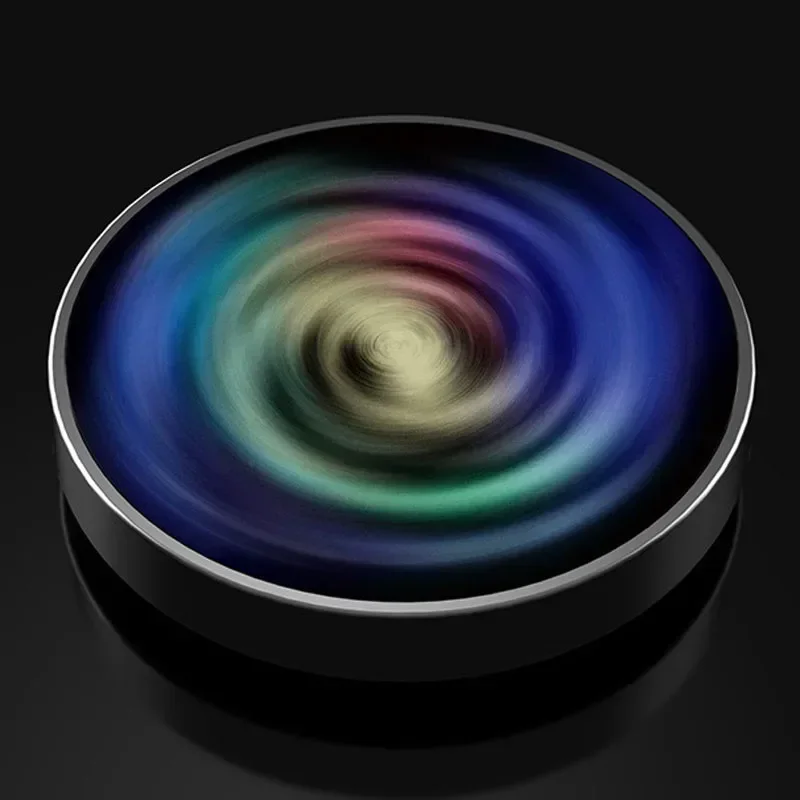 Luminous Hand Spinning Top Tip Gyro EDC Metal Fidget Spinner Relieve Stress Relief Fidgeting Office Desk Toys Anti anxiety