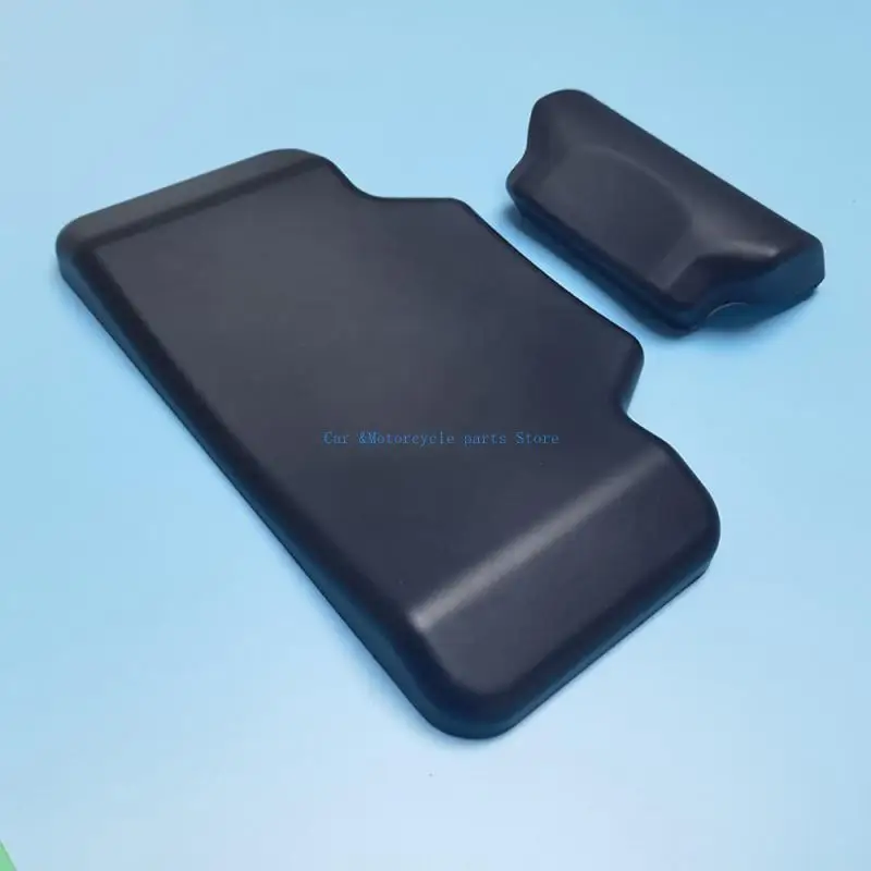 Y9UC Motorcycle Rear Luggage Bag Top Case Cushion Soft Passenger Backrest Back Pad - Image 3