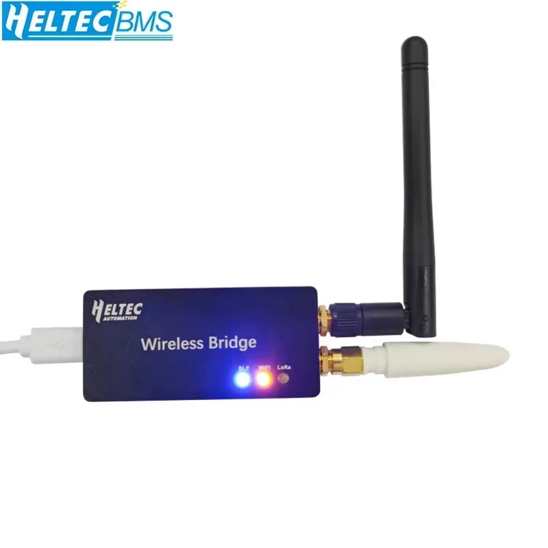 LoRa Wireless Bridge With Antenna “WiFi/Bluetooth – LoRa” signals ESP32 SX1276 Support the Arduino Environment Heltec IOT sensor