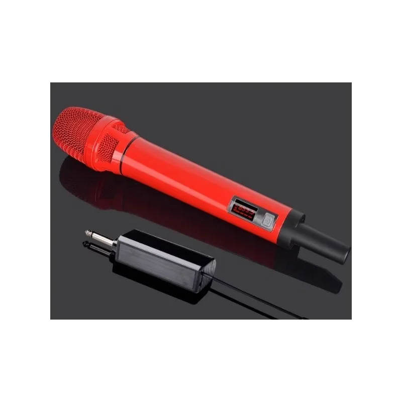 High-end wireless microphone home professional KTV singing one-to-two U-segment external audio microphone