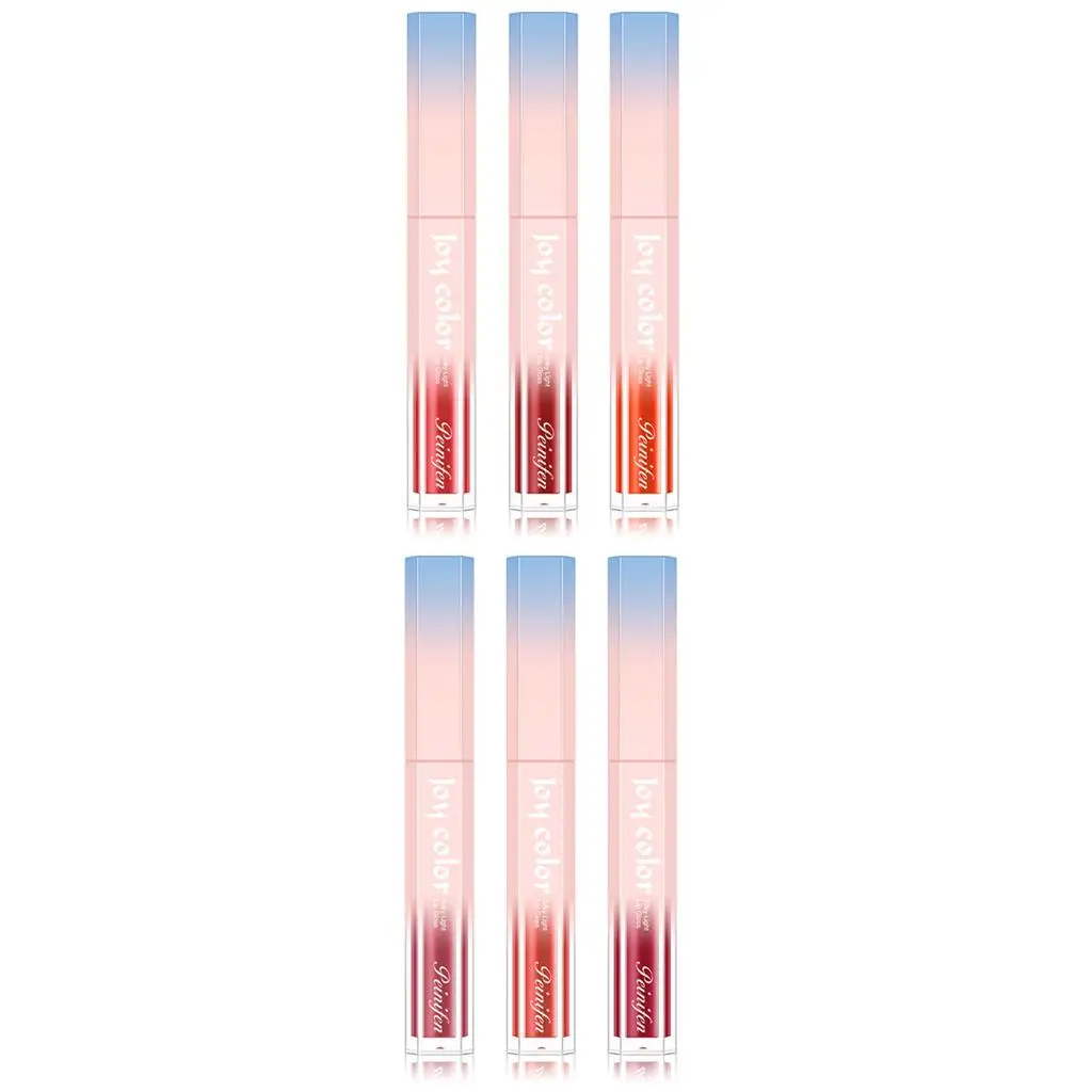 Lip Gloss Set Buttery Smooth Moisturizing Liquid Lipstick Long Lasting Stain for Daily Beauty Routine