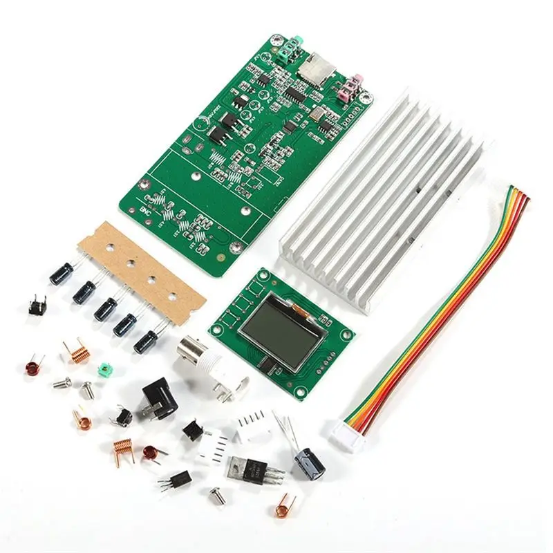 Leading-15W FM Stereo Phase Locked FM Transmitter Transmitter Radio PLL Digital Frequency KITS + LCD Digital Display Module