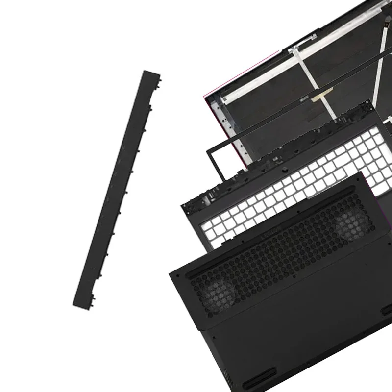 NUEVO para Lenovo LEGION 5 15IMH05H 15ARH05H 15ARH05 Y7000 Y550-15 2020: Cubierta trasera LCD, bisagras del bisel frontal, reposamanos y carcasa inferior