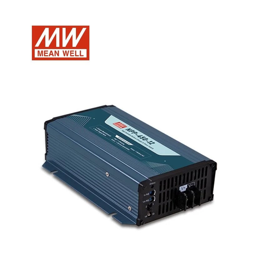 MEAN WELL NPP-450W: مصادر طاقة متكاملة بجهد خرج واسع لتطبيقات الصناعة والذكاء الاصطناعي