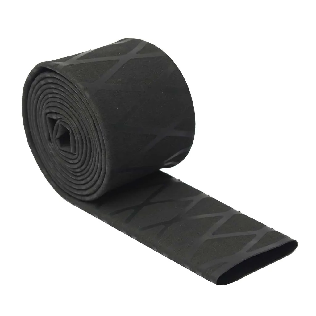 Heat Shrinkable Tube Silicone Rubber Non Slip Waterproof Insulation Sleeve for Fishing Rod Handles Paddles and Racket Grip Wraps