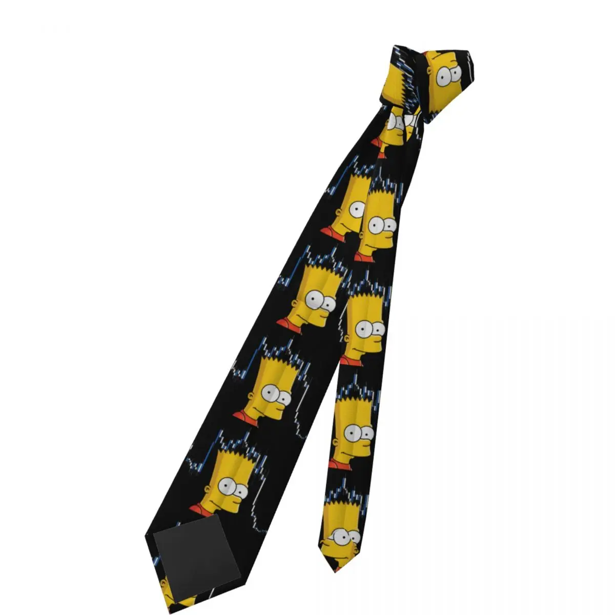 شخصية S-Simpsones ربطة عنق ساخنة للرجال أزياء ربطات العنق الحرير المانغا